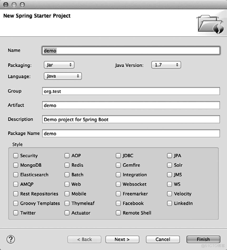 idea project structure facet type 没有spring idea里没有spring initializr_spring_02