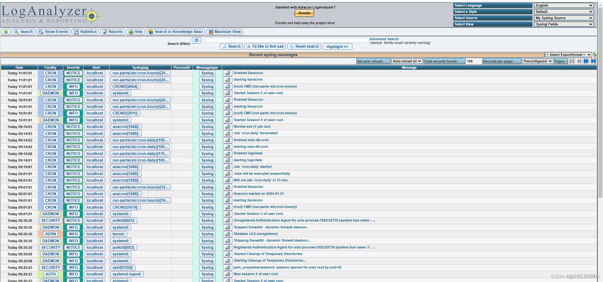 centos 搭建syslog日志服务器 centos7日志服务器_数据库_02