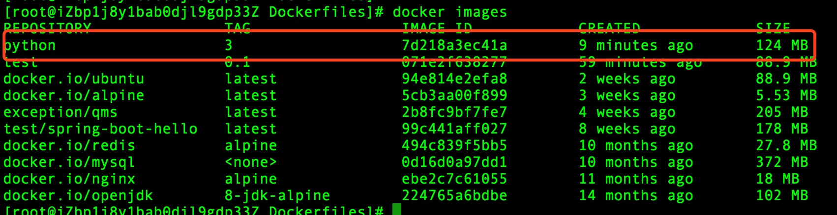 往基础镜像中打入curl 加载镜像命令_python_13