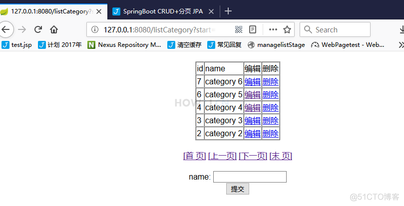 springboot 配置逻辑删除 springbootjpa增删改查_分页