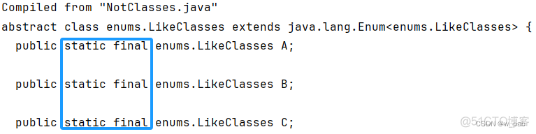 java实现不同枚举对应不同计算方式 java 枚举值 比较_java_02