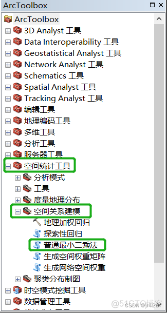 地理加权回归模型arcgis软件操作 arcgis地理加权回归模型教程_地理加权回归模型arcgis软件操作_10