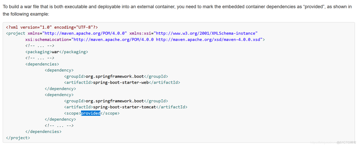 springboot war包 怎么打 springboot打war包部署_springboot部署war包