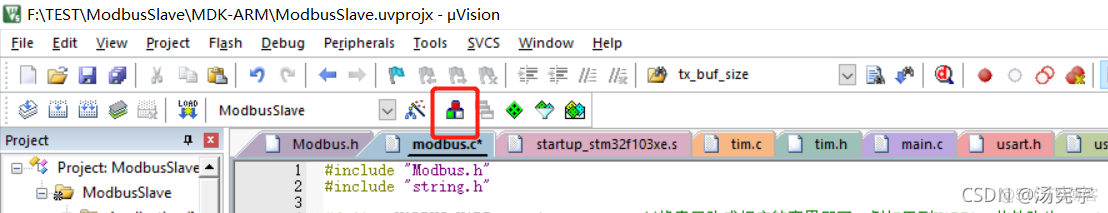 java 读取modbus寄存器 数据 java modbus slave_串口_03