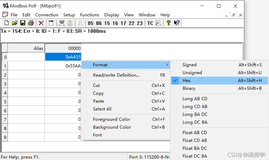 java 读取modbus寄存器 数据 java modbus slave_串口_09