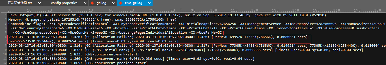 java程序出现GC日志 jvm gc日志开启_老年代_04