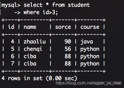 docker 进入MySQl操作数据库 docker登录mysql数据库_mysql_07