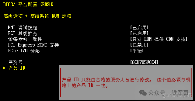 如何使用bios查看主机序列号 bios怎么查看序列号_运维_13