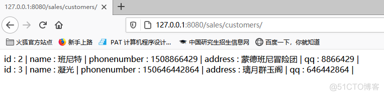 前端获取python的数据库信息 前端怎么读取数据库_Customer