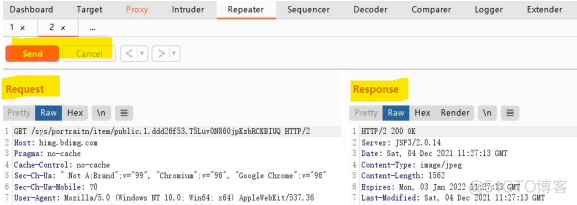 burpsuite拦截后查看response burpsuite拦截返回包_服务器端_02