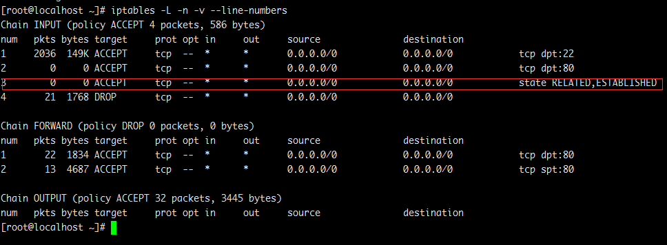 iptables指定域名规则 iptables 放行域名_端口转发_05