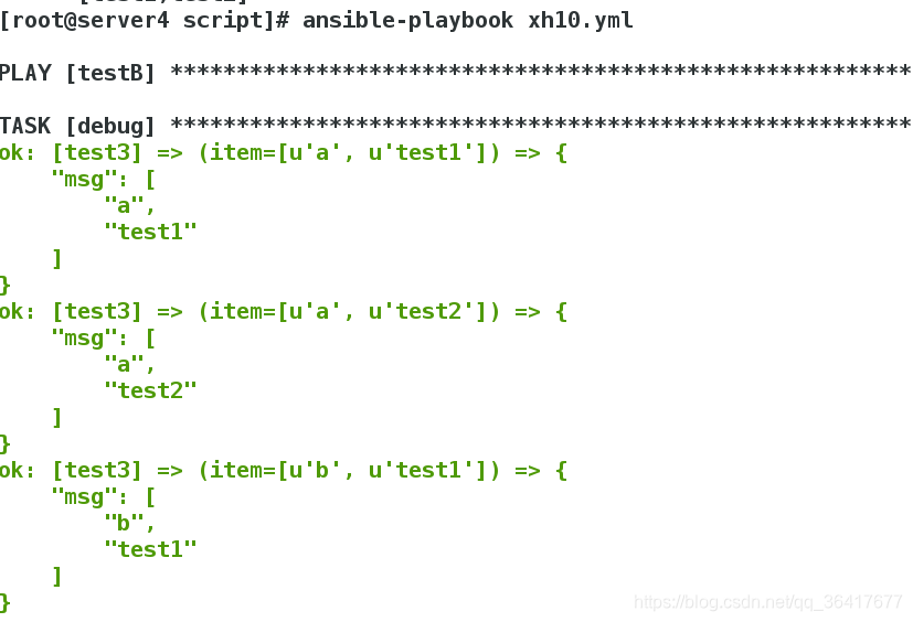 ansible roles template示例 ansible with_items_嵌套