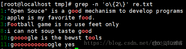 grep内容里面有双引号 grep 括号_bash_19