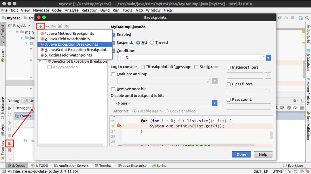 idea写java代码不会提示 intellij idea运行代码不出结果_List_11