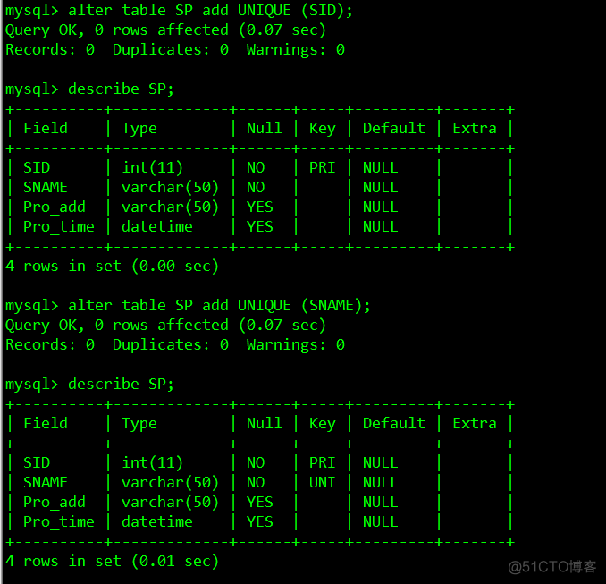 sql server 类型 uniqueidentifier sql unique key_SQL_03