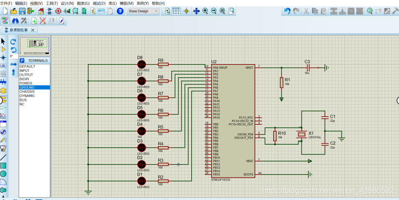 protues有stm32zet6吗 proteus stm32f103c6_i++_06