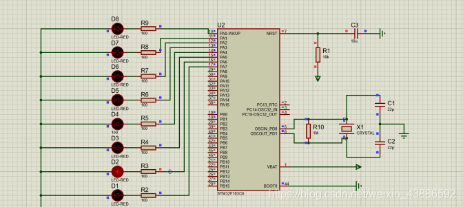 protues有stm32zet6吗 proteus stm32f103c6_i++_21