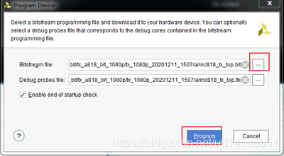 vivado烧写文件时报错hw target shutdown vivado如何烧写程序_fpga/cpld_04