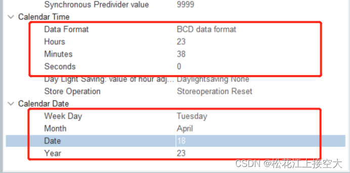 CubeMX中RTC部分ALarmA cubemx rcc配置_单片机_27