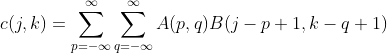 两个矩阵做卷积 python程序 两个矩阵求卷积_MATLAB