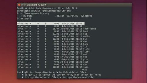 testdisk怎么恢复被覆盖的文件 testdisk教程_Windows_02