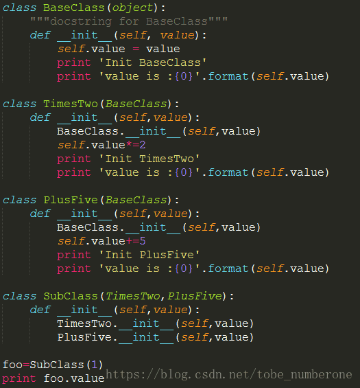 python类不支持多种构造方法吗 python不支持多重继承_Python_05