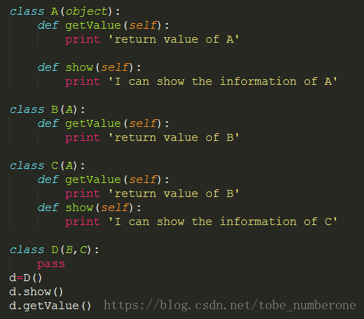 python类不支持多种构造方法吗 python不支持多重继承_Python_10