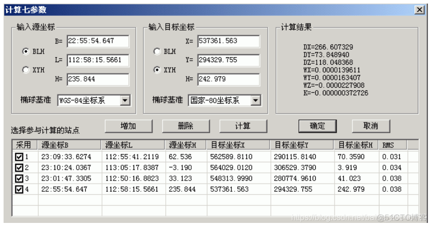 java 西安大地坐标 转经纬度 西安坐标系转换经纬度_html_16