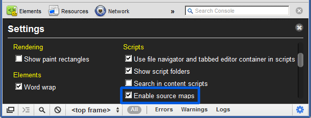 编辑sources里面的js代码 javascript sourcemap_Source_02