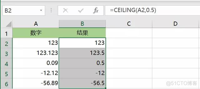 只去整数不取小数 不四舍五入 android 取整不四舍五入公式_可选参数_07