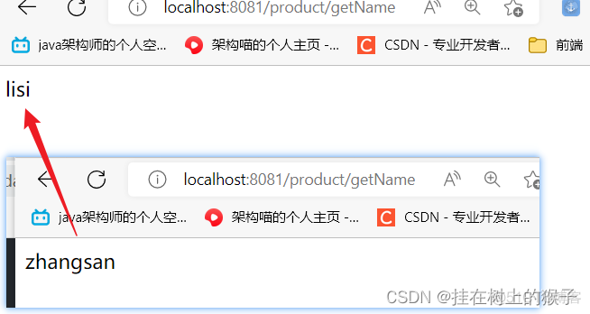 在nacos注册了之后本地springcloud也完成了配置但是还是旧版本的配置 springcloud nacos配置中心_微服务_13