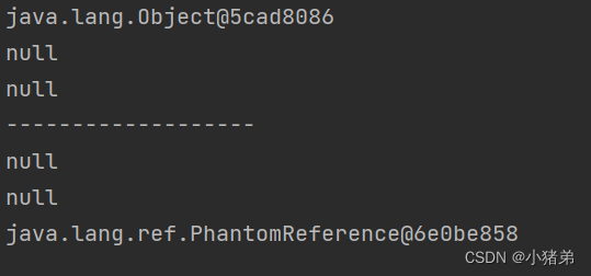 java输出一个类的引用值 java输出引用地址_软引用_13