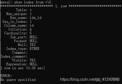 innodb多个索引分几个文件 innodb的索引有几种_存储引擎_03