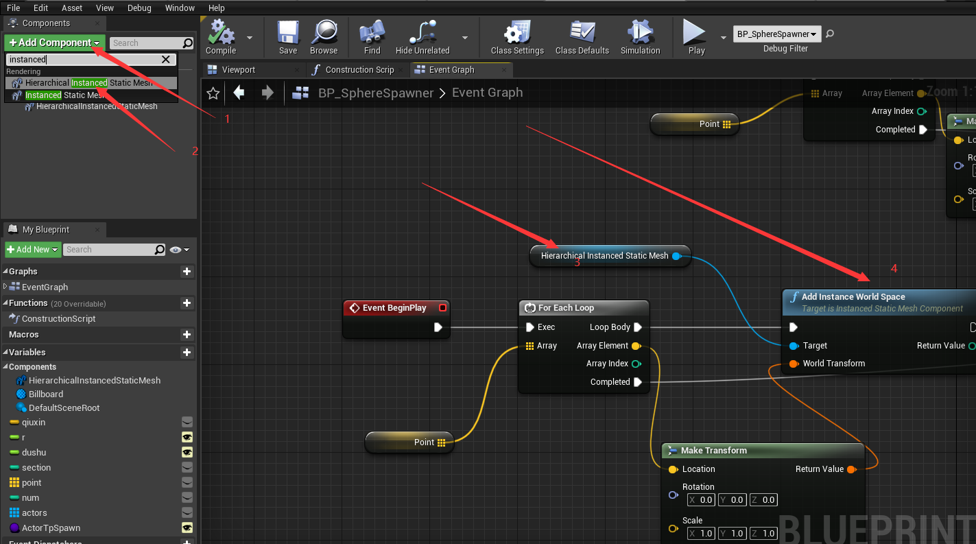 ue4导入staticmesh ue4 staticmesh_数组_02