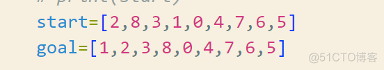 用python实现a算法和8数码问题 python八数码问题_用python实现a算法和8数码问题