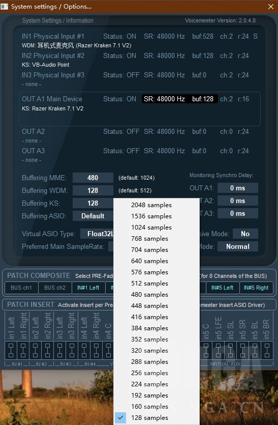 whisper sounddevice获取麦克风 voicemeeter麦克风没有声_音频流_11