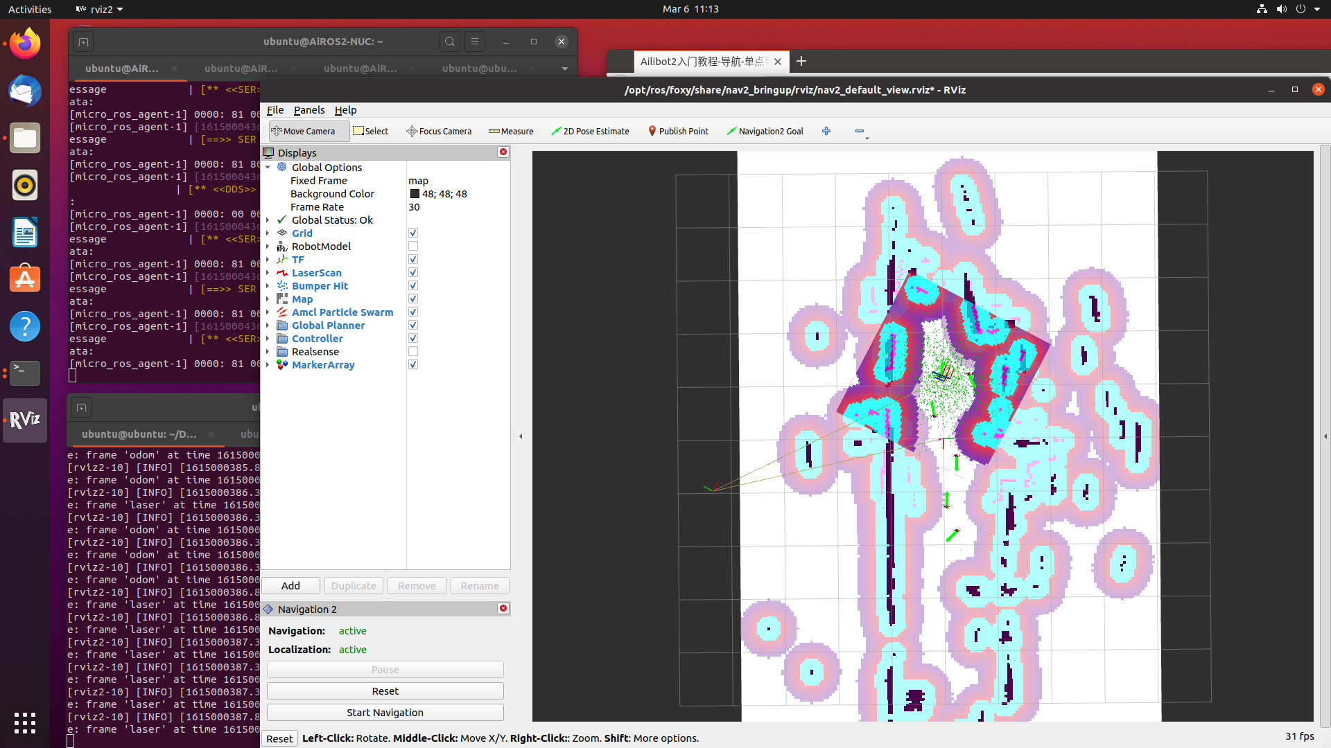 ROS2与Ailibot2入门教程-导航-多点导航_Ailibot2