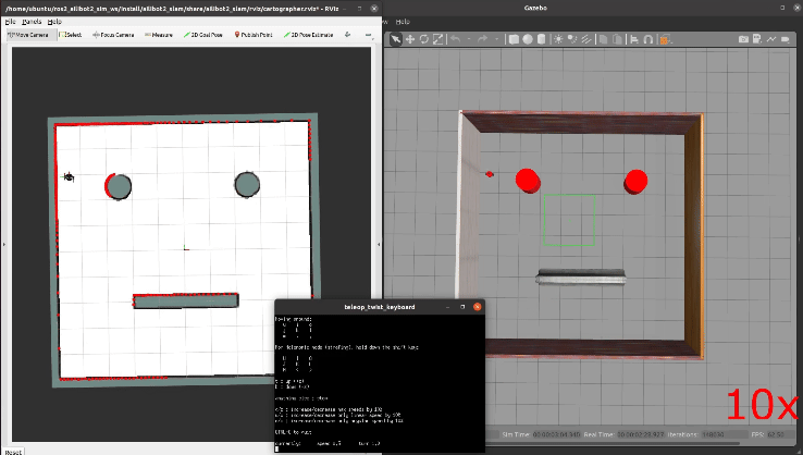 Ailibot2仿真入门教程-建图-cartographer建图_ROS2