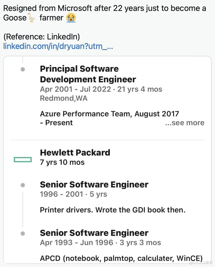 微软22年老员工，被裁后转行养大鹅？！_Office_03