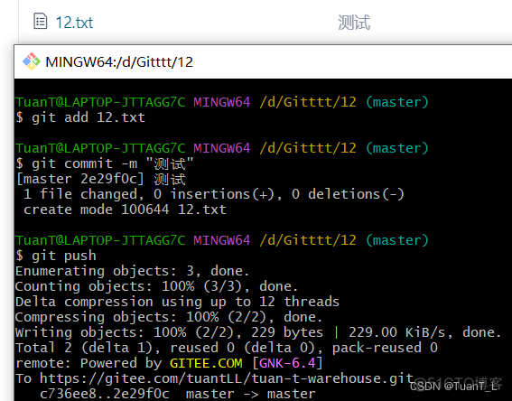 git 远程仓库添加用户 git怎么绑定远程仓库_远程仓库_17