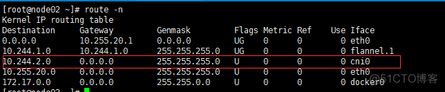 容器网络的none 容器网络flannel_路由表_17