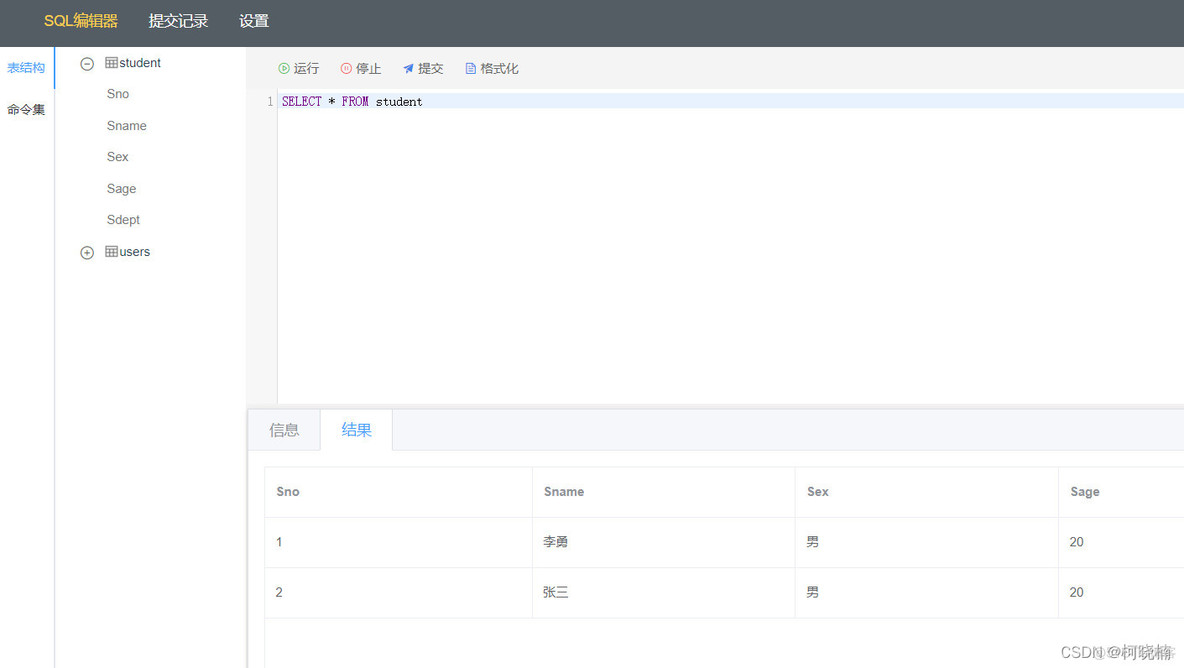 vue 实现的Java代码编辑器 vue 在线代码编辑器_mysql_02