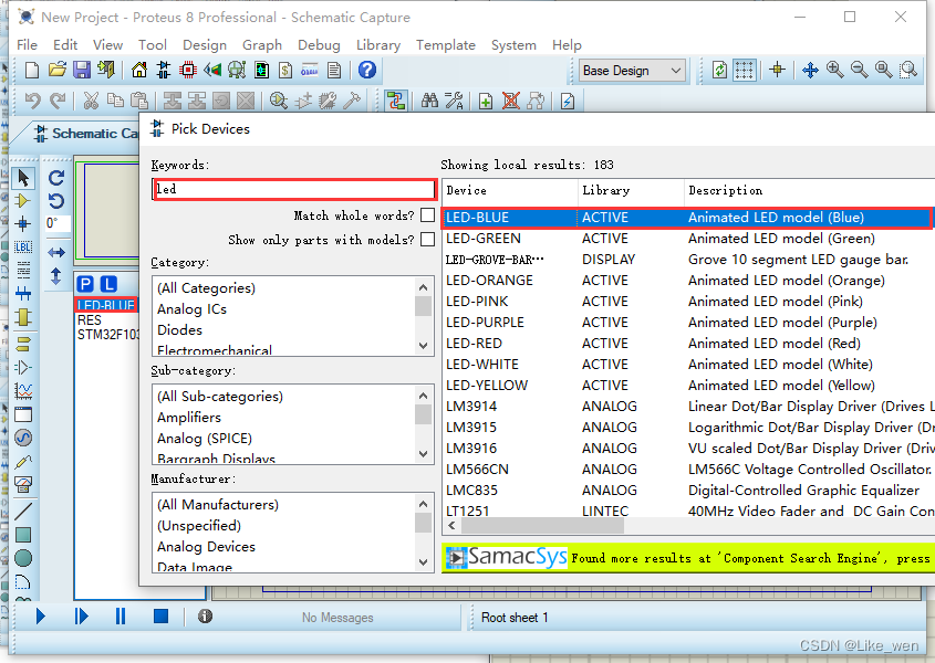 proteus 8 professional是什么 proteus8.11_stm32_23