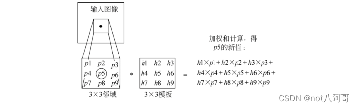 python 4邻域 8邻域处理干扰线 邻域处理的基本原理_python 4邻域 8邻域处理干扰线_02