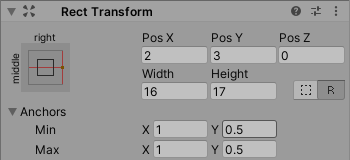 unity 设置 RectTransform 的posx 和posy unity recttransform设置宽高_3d_06