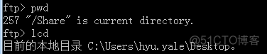 ftp指令 centos ftp命令lcd_命令行_13