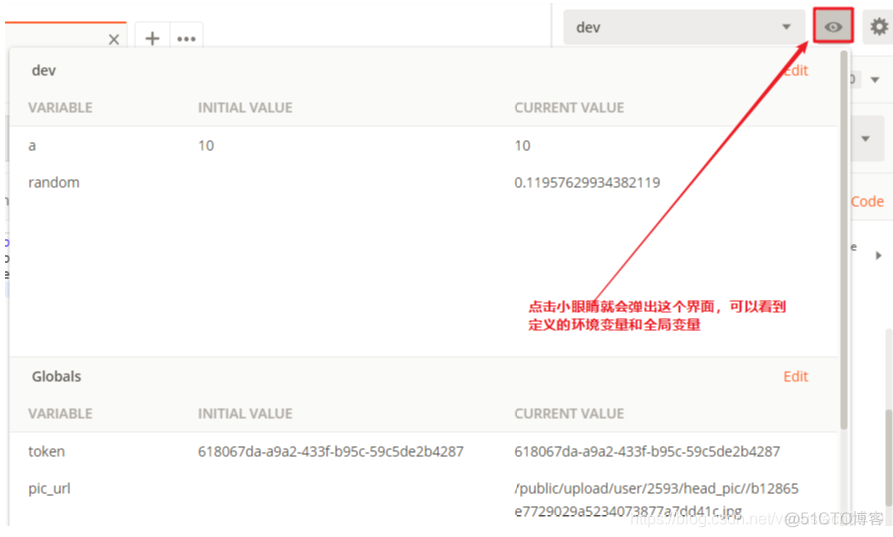 postgre 函数 声明变量 赋值 postman定义变量_环境变量_02