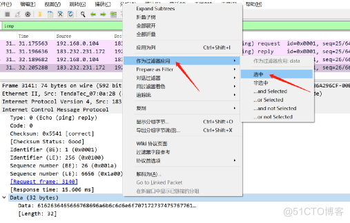 Wireshark 常用过滤器表达式汇总_Wireshark_07