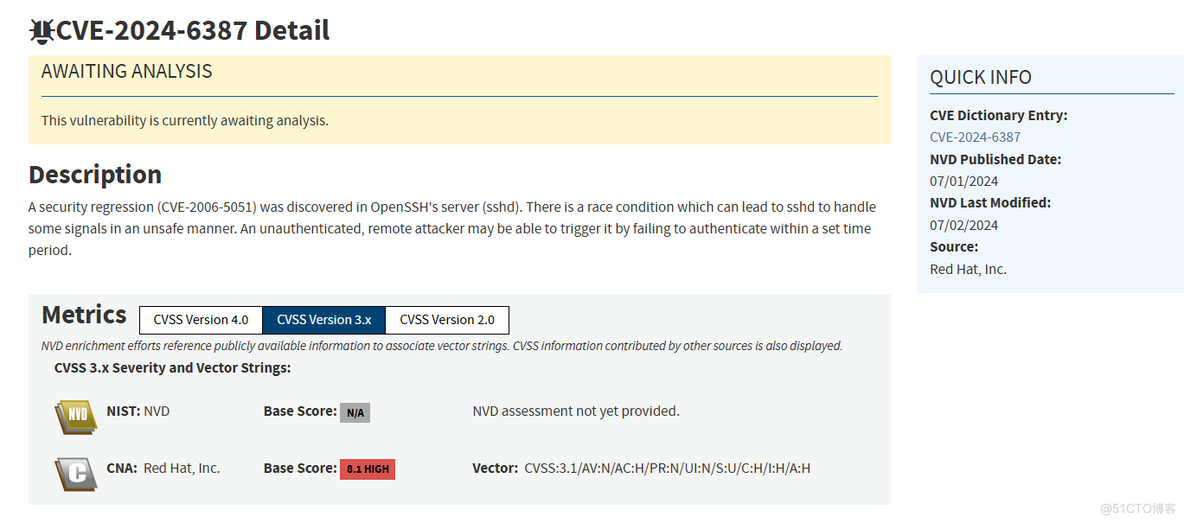 CVE-2024-6387曝光：OpenSSH远程代码执行漏洞，网络安全的新考验！_解决方案