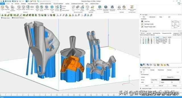 tess4j 切片_建模